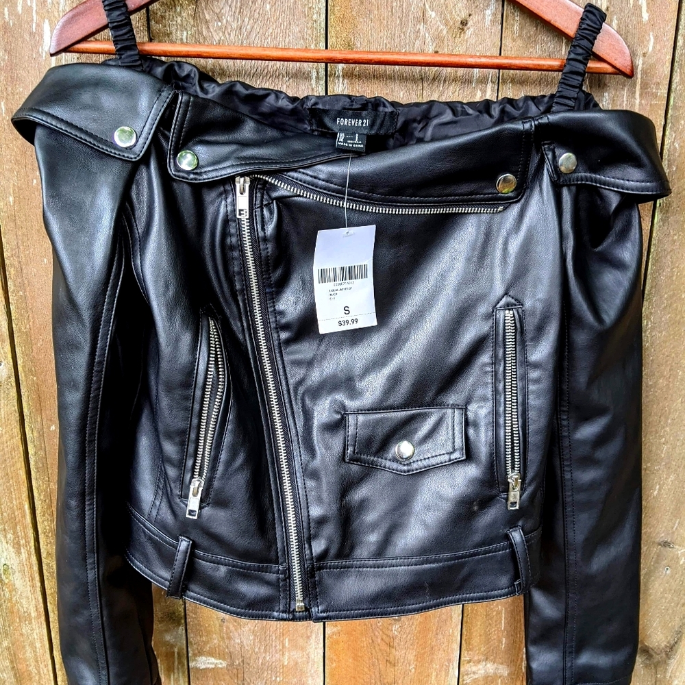 Leather jacket